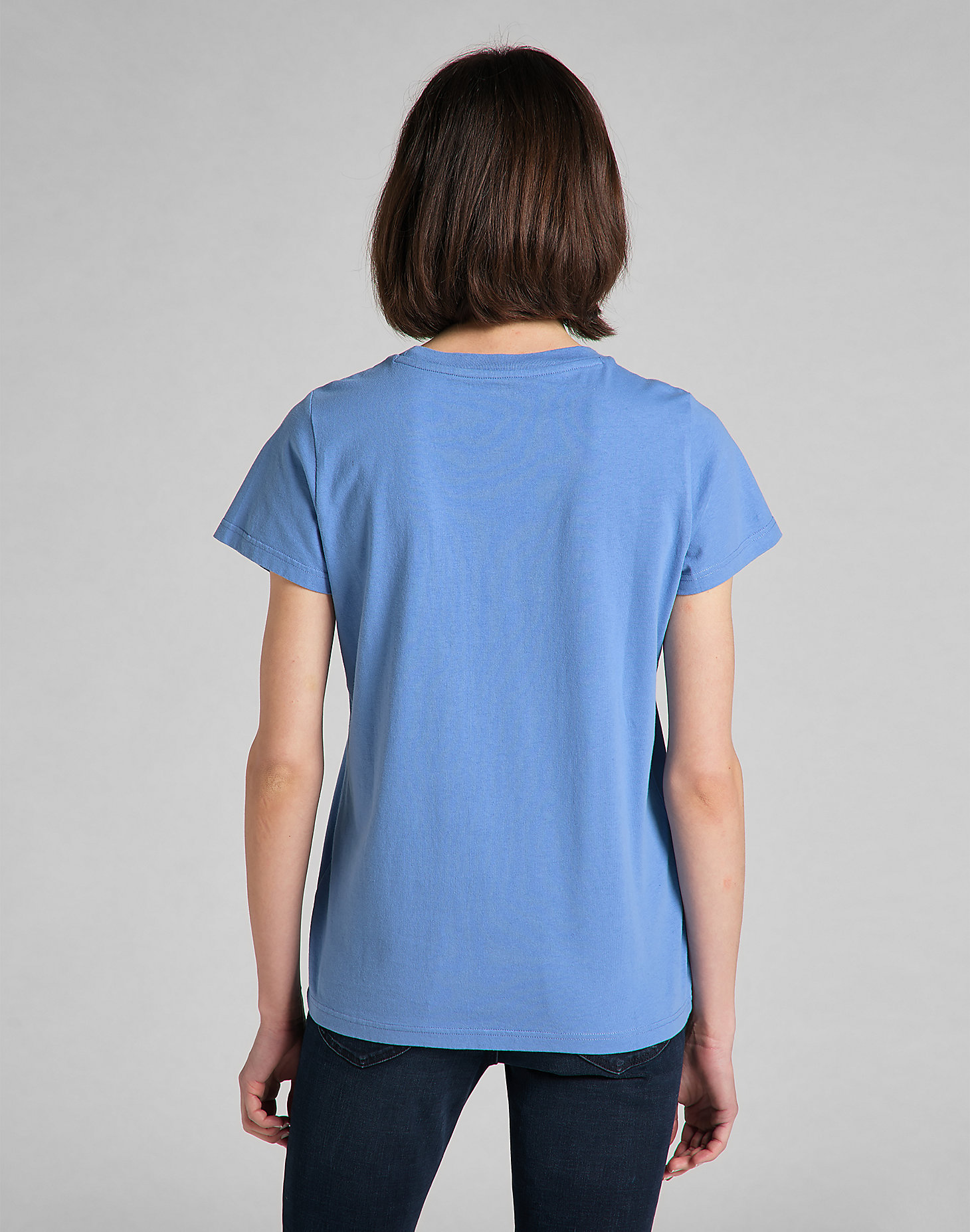 Graphic Tee in Blue Yonder alternative view 1