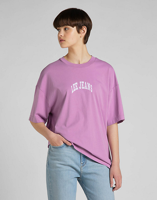 Funnel Neck Long Sleeve in Pansy