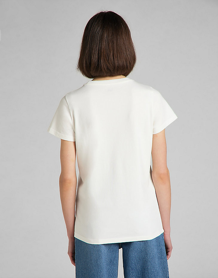 Easy Graphic Tee in White Canvas alternative view