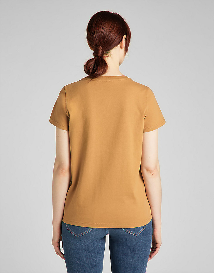Easy Graphic Tee in Tobacco Brown alternative view