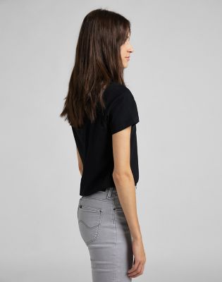 Logo Tee in Black alternative view 3