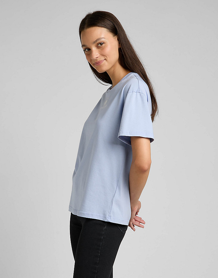 Chest Logo Tee in Parry Blue alternative view 3