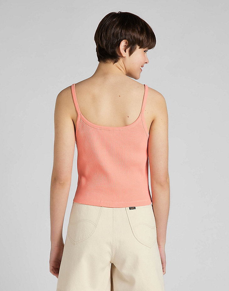 Summer Tank in Bright Coral alternative view