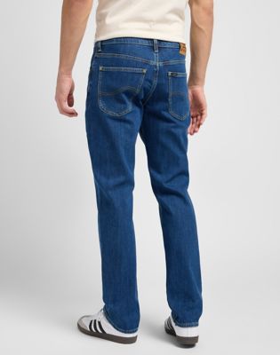 Lee Jeans Brooklyn Straight Mid Azul