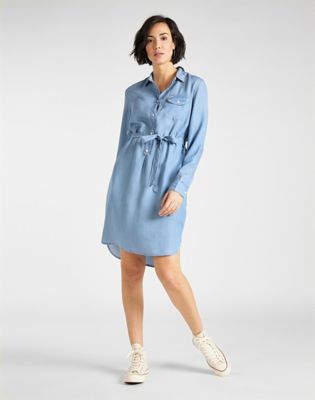 Denim best sale tencel dress