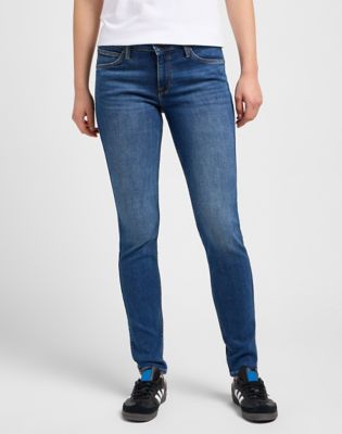 Lee SCARLETT - Jeans Skinny Fit - vintage satna/blue denim 