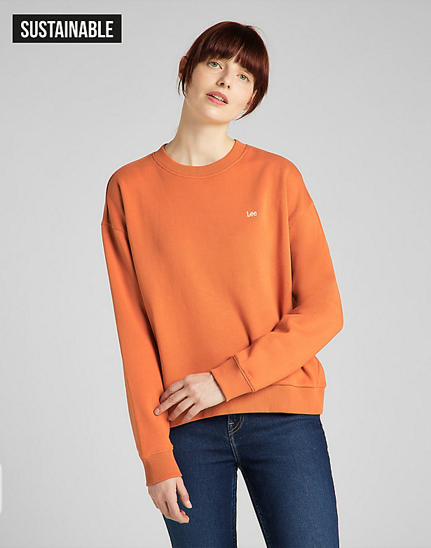 Sweatshirt in Desert Orange