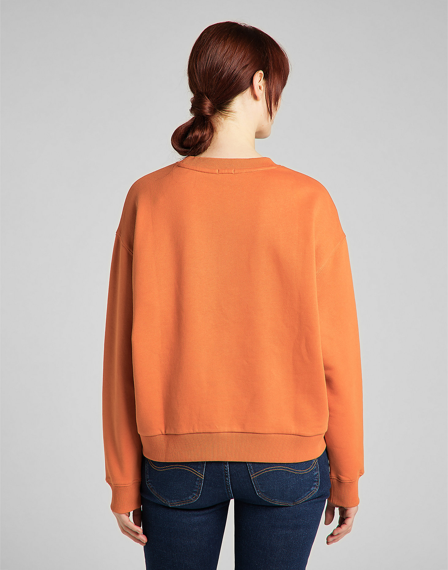 Sweatshirt in Desert Orange alternative view 1