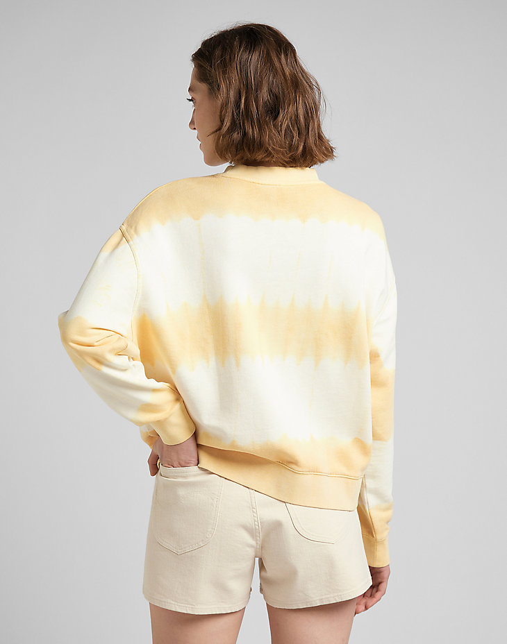 Tie Dye Sweatshirt in Golden Beam alternative view 3