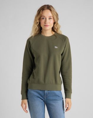 women's plain crew neck sweatshirts
