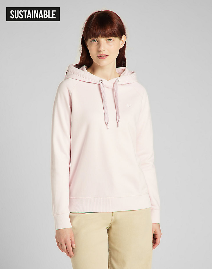 Essential Hoodie in Pale Lilac main view