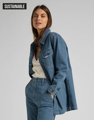 lee jean jacket womens