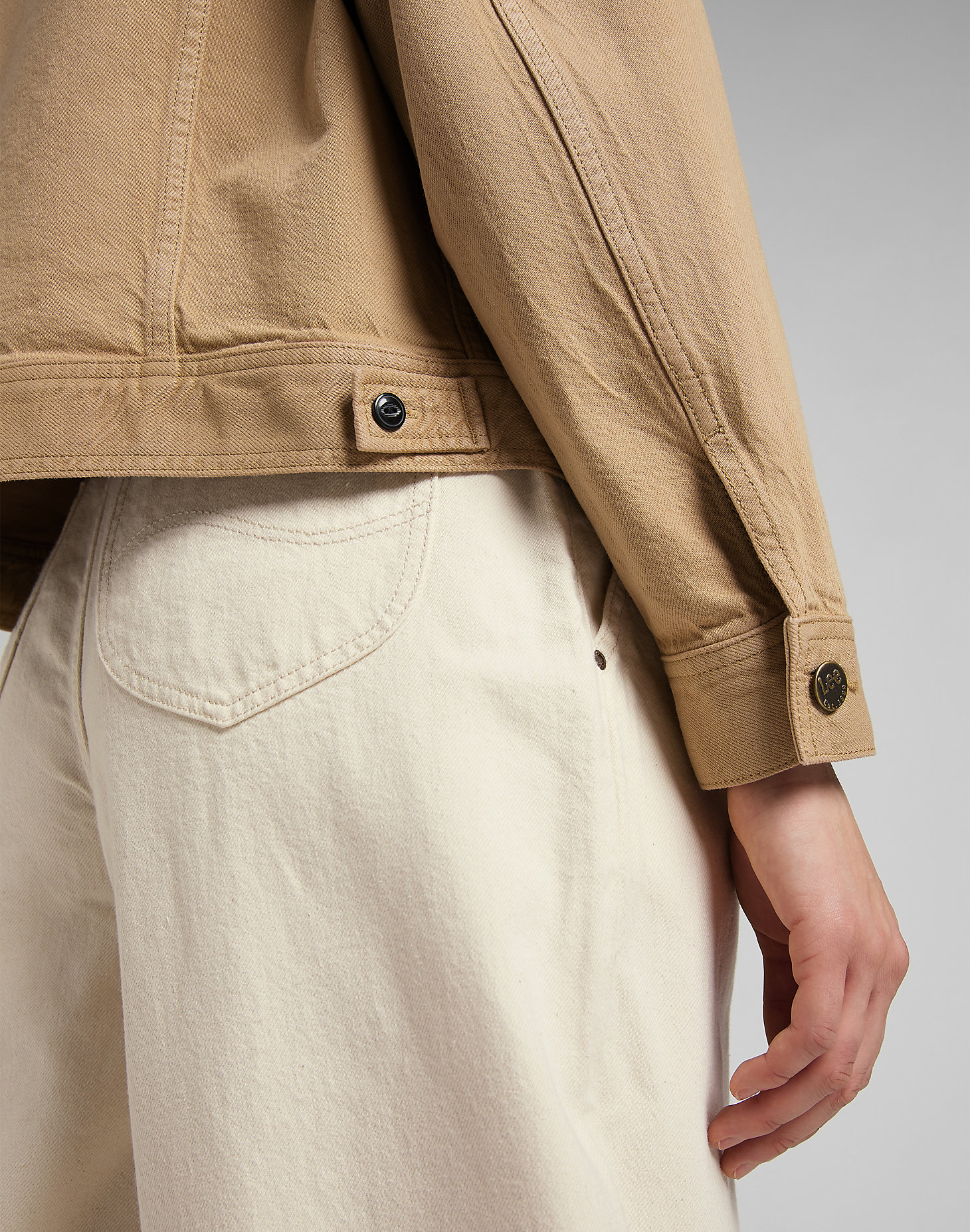 Relaxed Service Jacket in Stone Grey alternative view 6