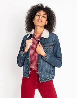lee jeans sherpa rider