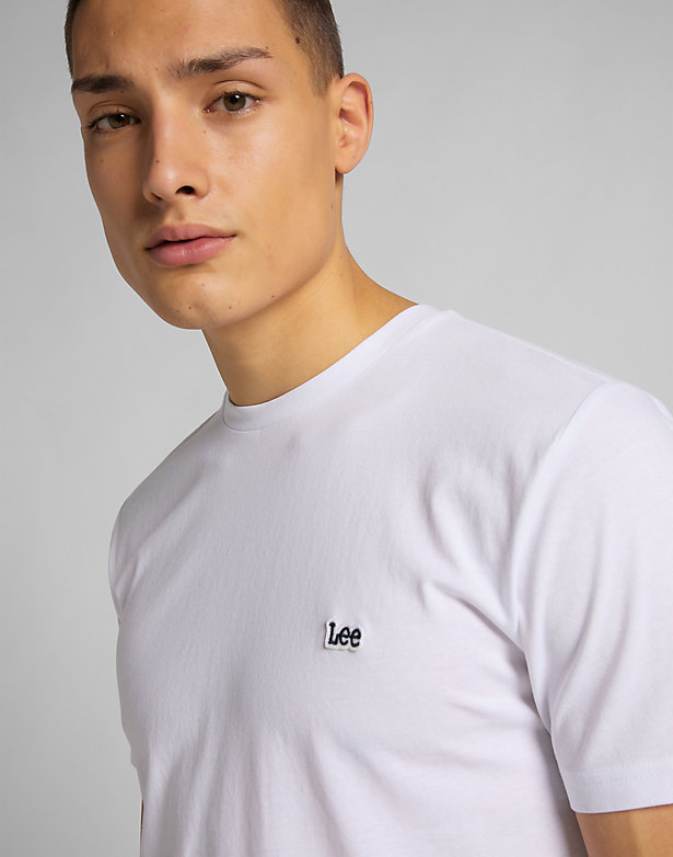 Patch Logo Tee in White
