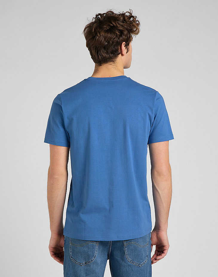 Patch Logo Tee in Blue Union alternative view