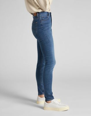 lee scarlett high waist skinny jeans