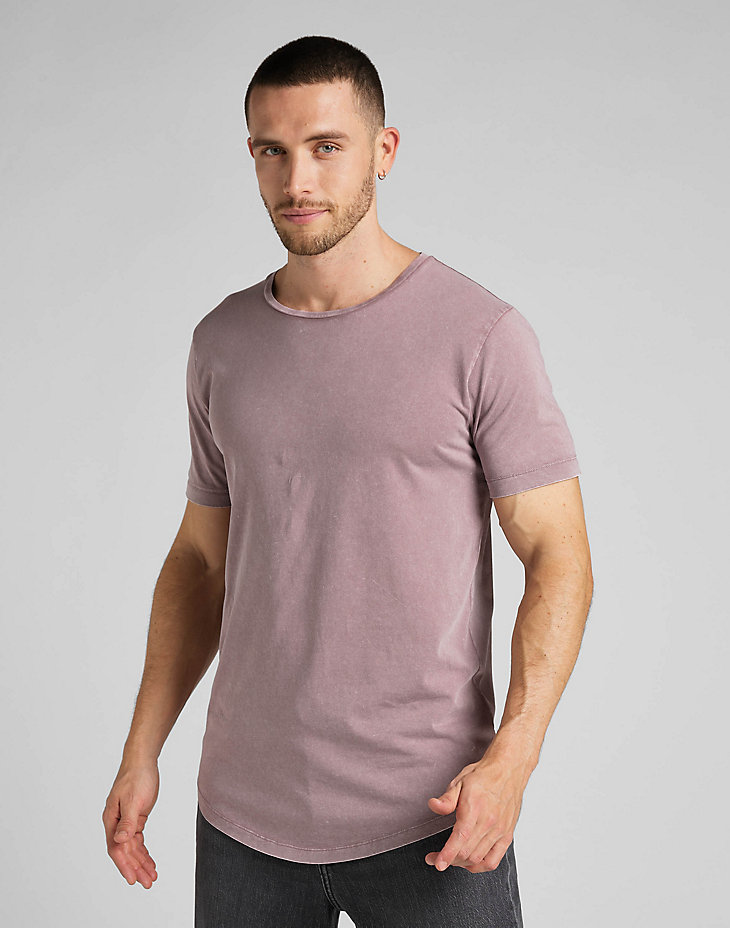 Shaped Tee in Purple Storm main view