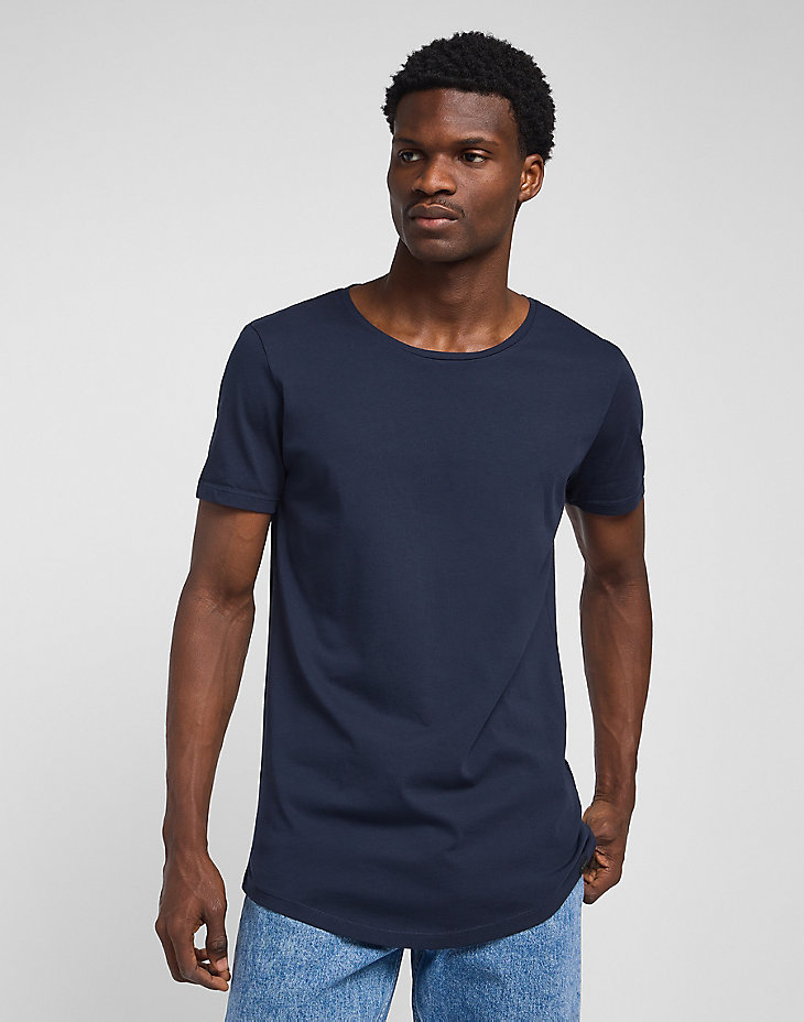 Shaped Tee in Sky Captain main view