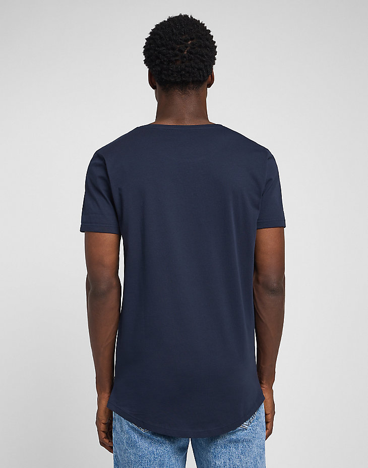 Shaped Tee in Sky Captain alternative view