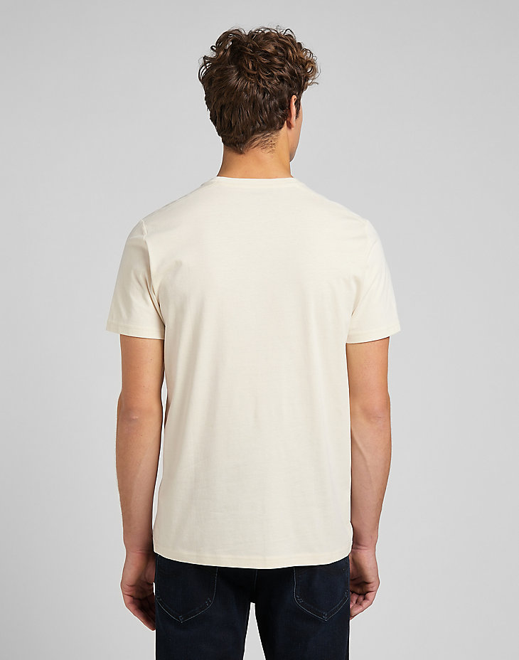 Branded Tee in Raw Cotton alternative view 3