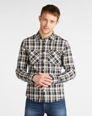 lee western shirt slim fit