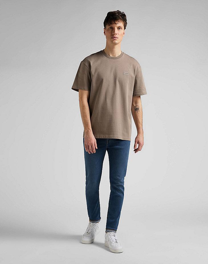 Core Loose Tee in Mid Stone alternative view 2