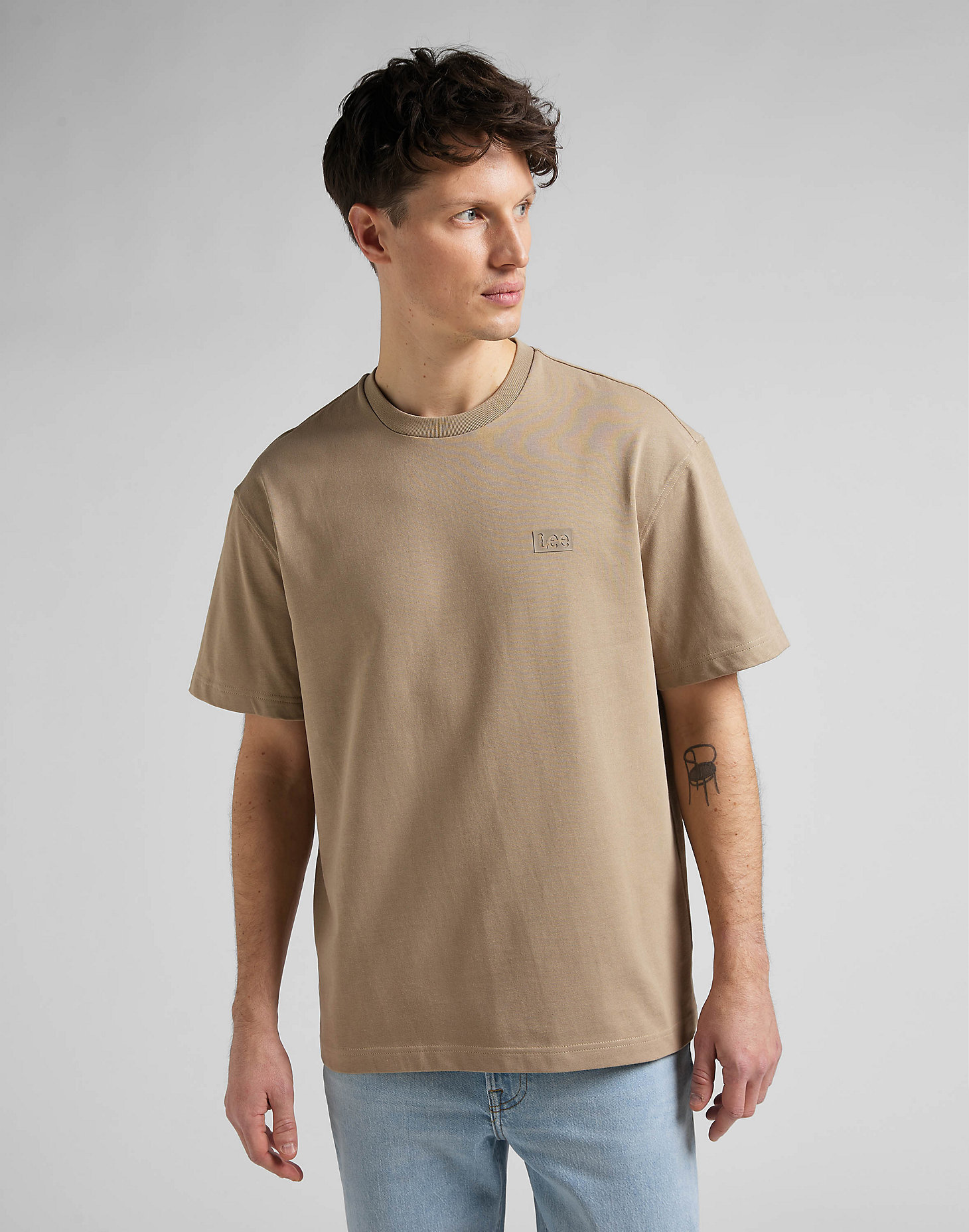 Core Loose Tee in Clay main view