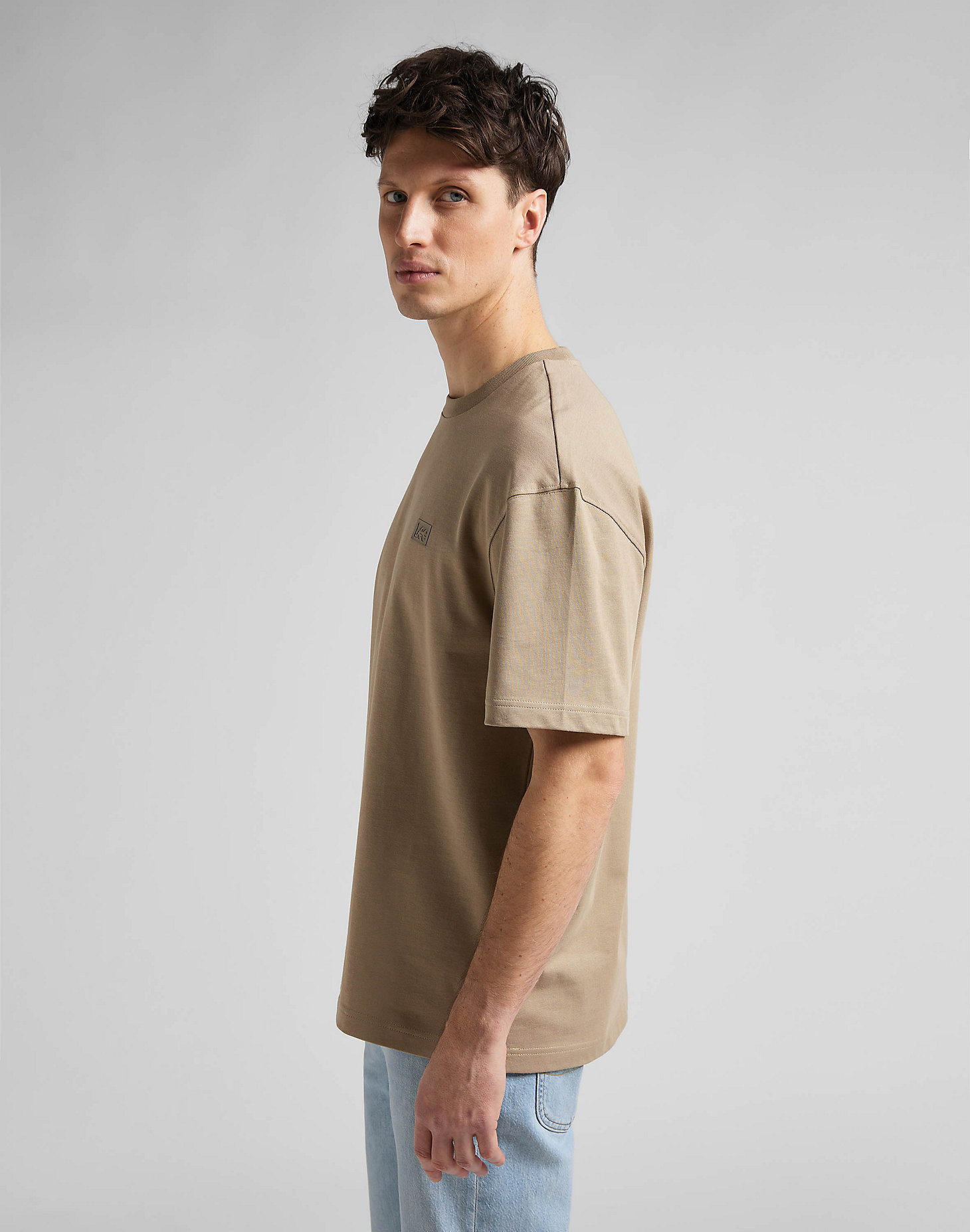Core Loose Tee in Clay alternative view 3