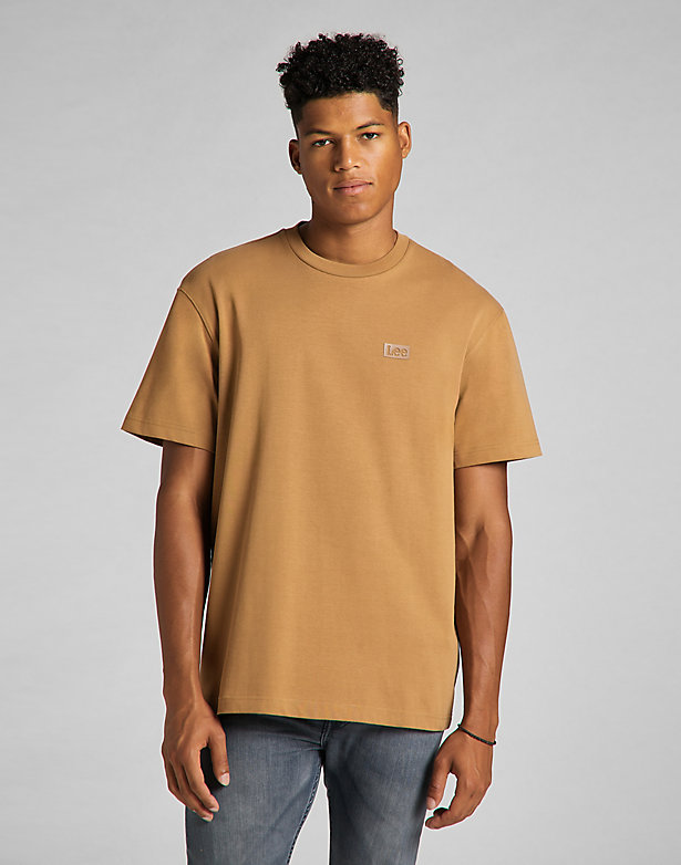 Core Loose Tee in Tobacco Brown