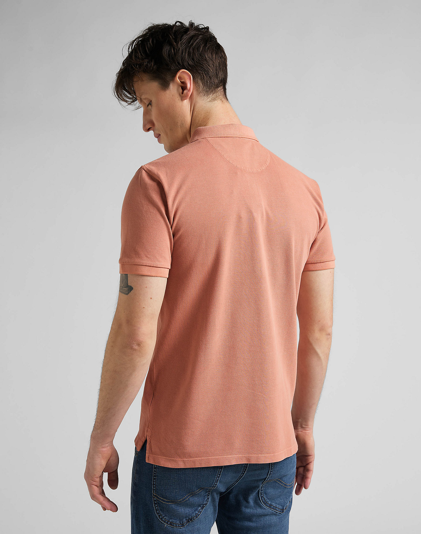 Natural Dye Polo in Rust alternative view 1