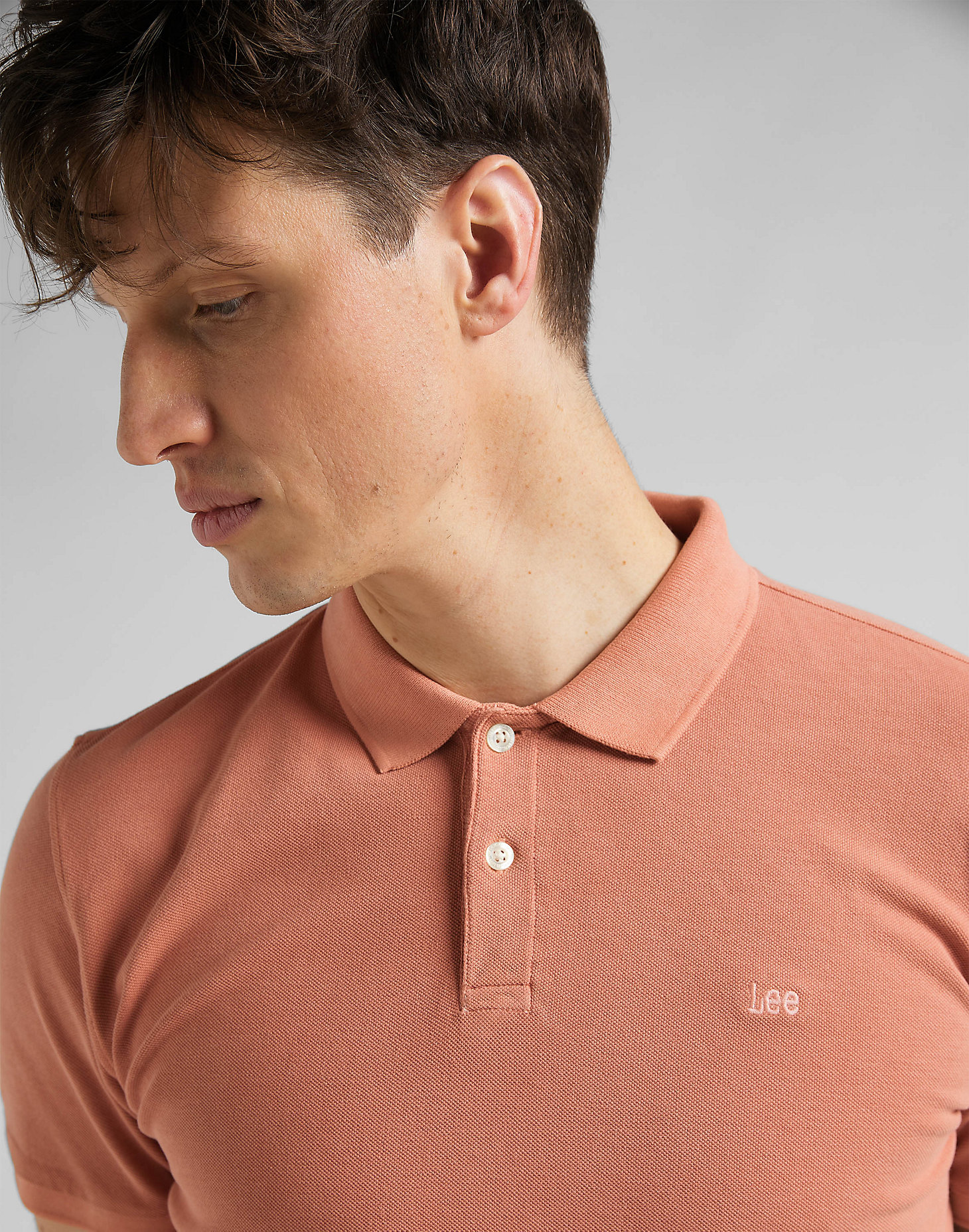 Natural Dye Polo in Rust alternative view 4