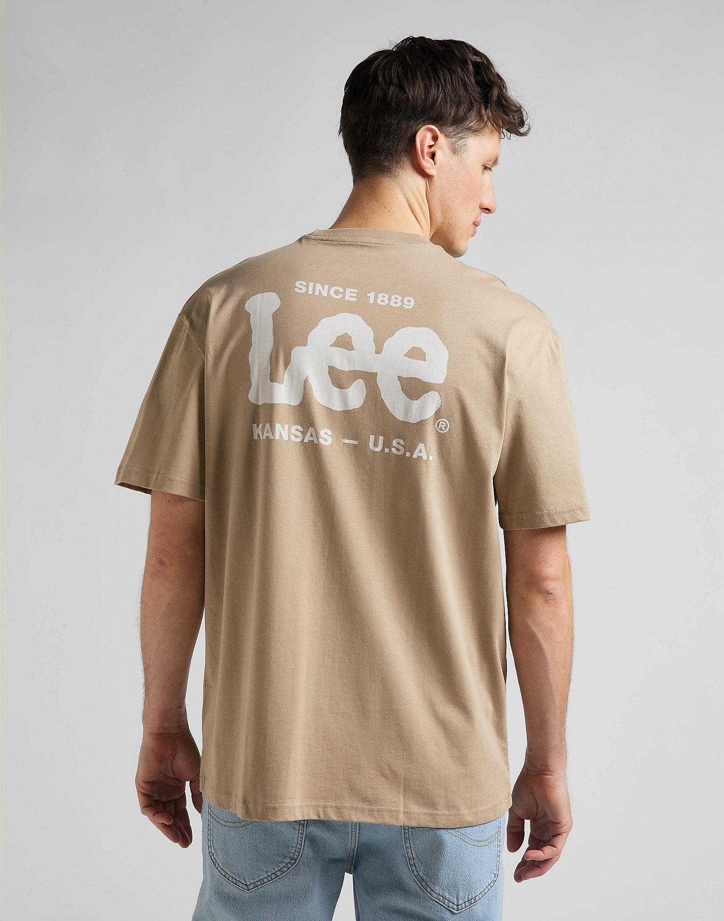 Logo Loose Tee in Clay alternative view 1