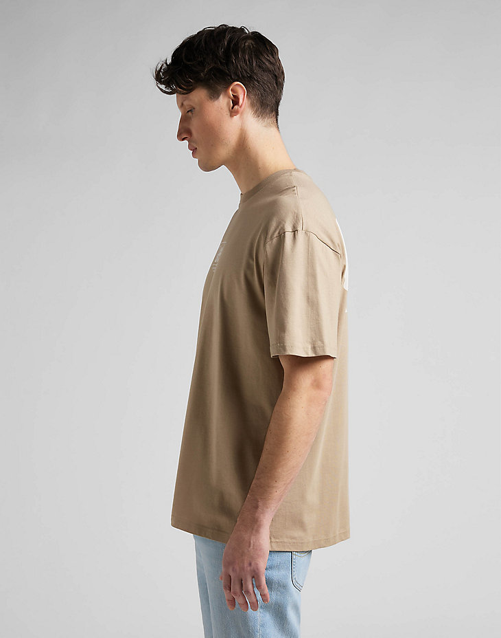 Logo Loose Tee in Clay alternative view 3
