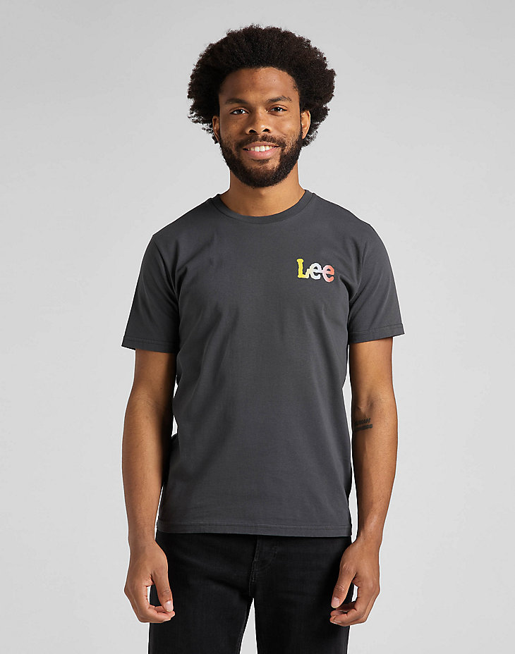 Living The Life Tee in Washed Black alternative view