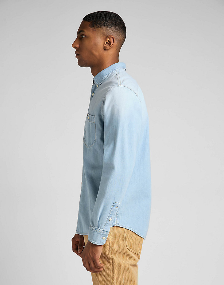 Riveted Shirt in Space Blue alternative view 3
