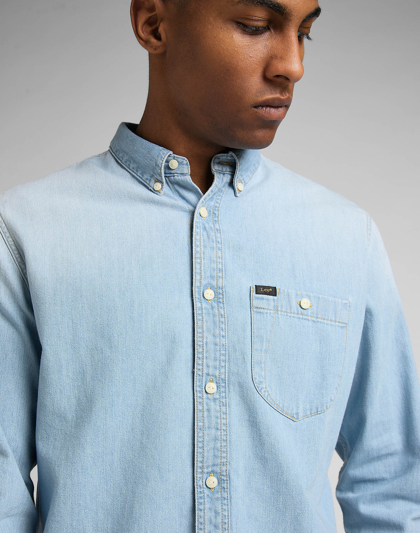 Riveted Shirt in Space Blue alternative view 4