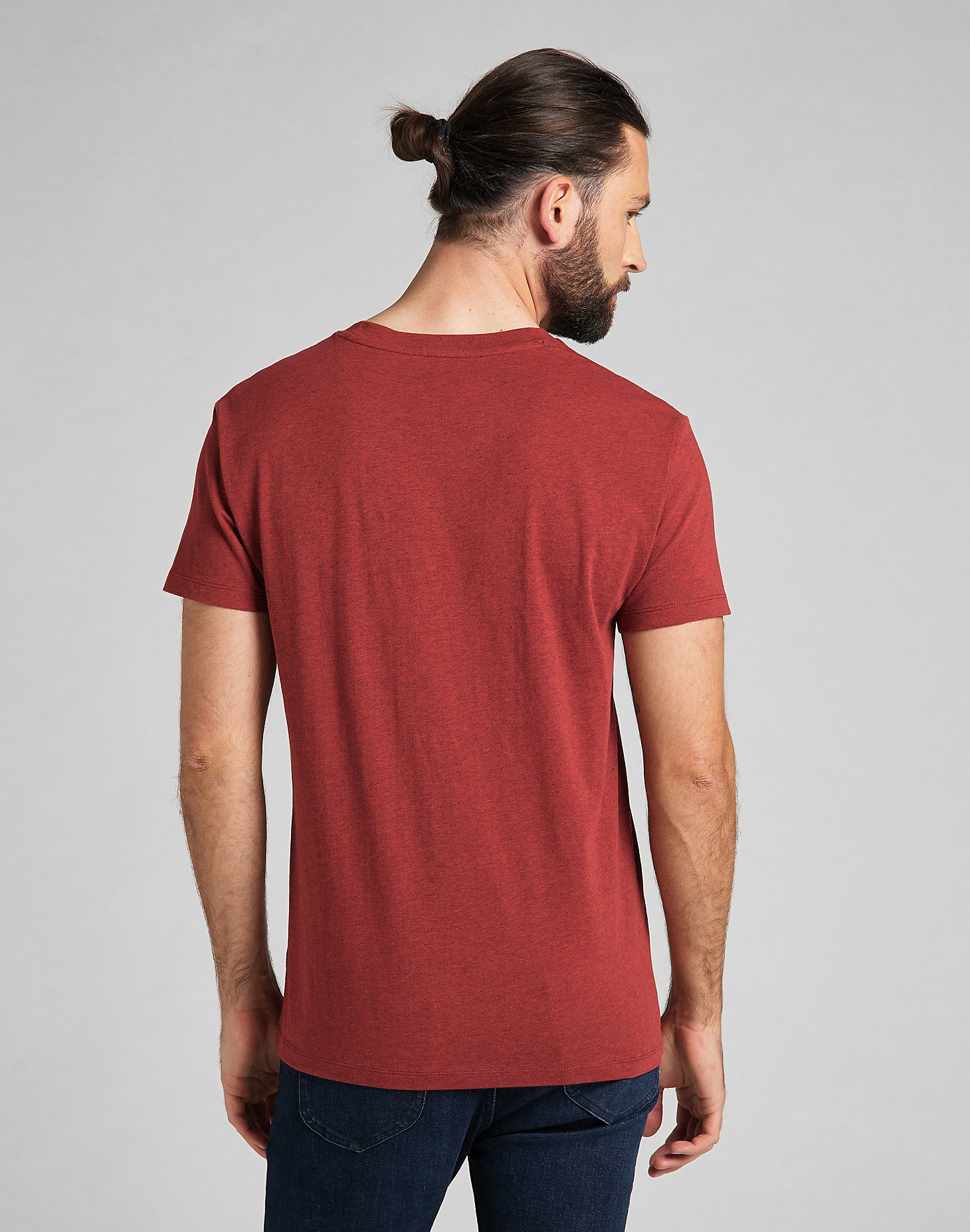 Ultimate Pocket Tee in Fired Brick alternative view 1