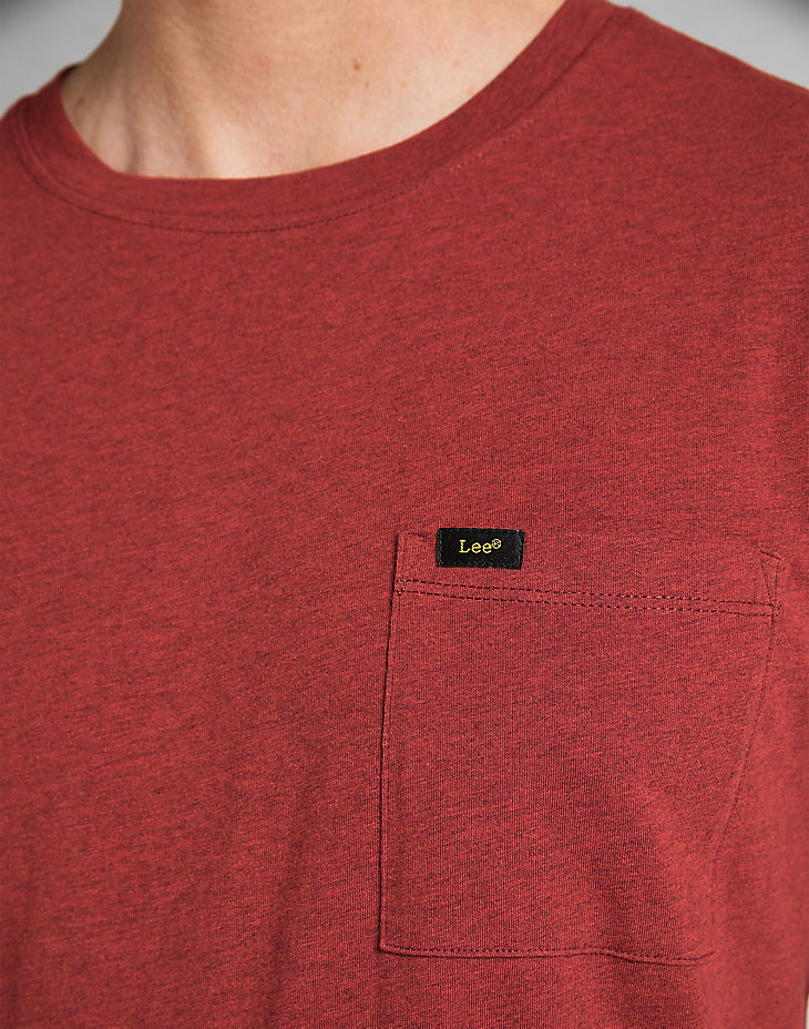 Ultimate Pocket Tee in Fired Brick alternative view 4