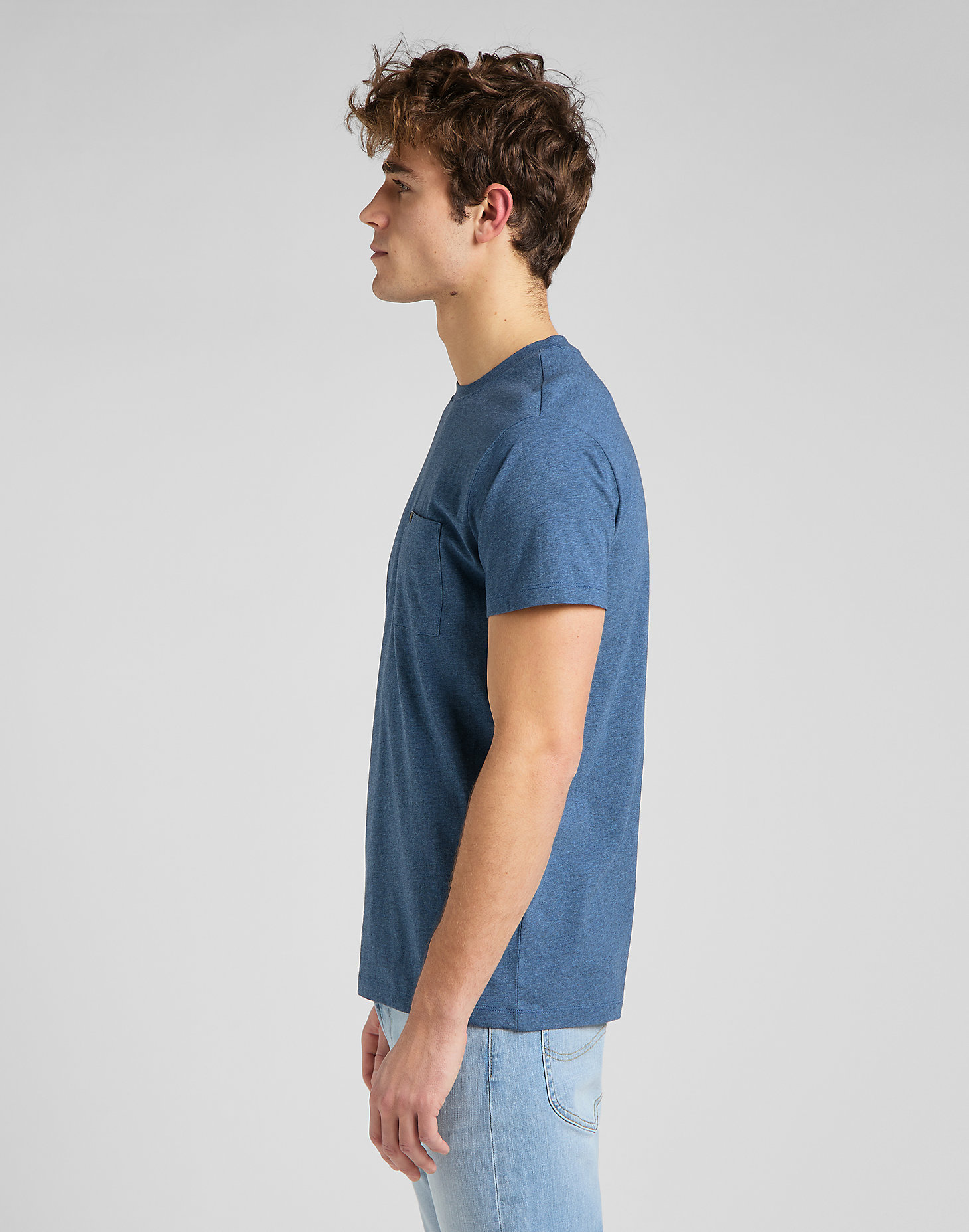 Ultimate Pocket Tee in Blue Union alternative view 3