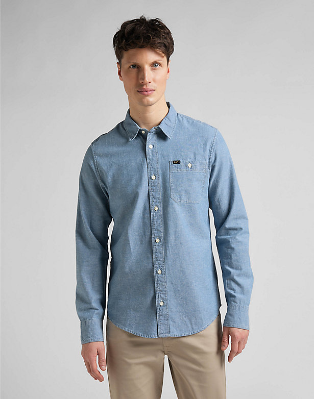 Leesure Shirt in Blue Union