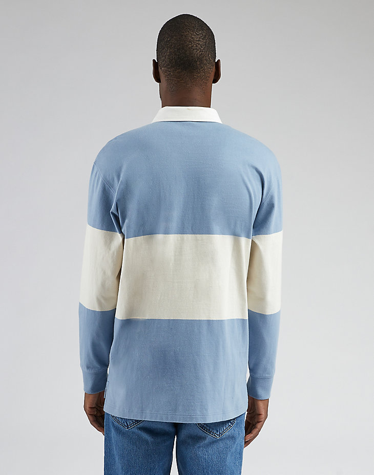 Long Sleeve Rugby Tee in Dreamy Blue alternative view