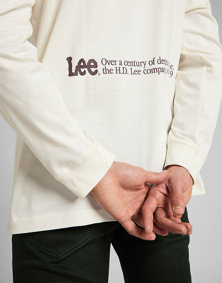 Visita lo Store di LeeLee Longsleeve Logo Loose Tee Camicia Uomo 