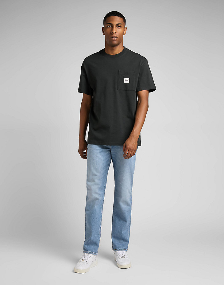 Loose Pocket Tee in Washed Black alternative view 2