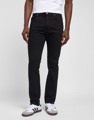 Lee Rider Slim Fit Denim Jeans, Mid Stone at John Lewis & Partners