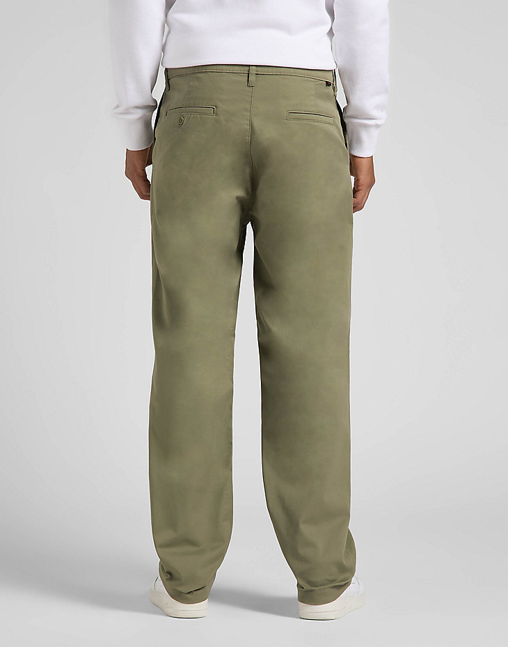 Relaxed Chino in Olive Green alternative view