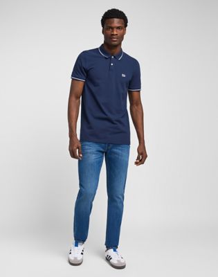 Lee - 'Luke' Mid Blue Slim Tapered Jeans - L719LE37 – Gere Menswear