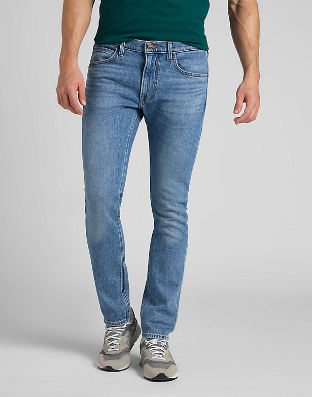Dames Kleding voor voor heren Jeans voor heren Jeans met rechte pijp Lee Jeans Denim Jeans Jeans Luke Low Stretch in het Blauw 