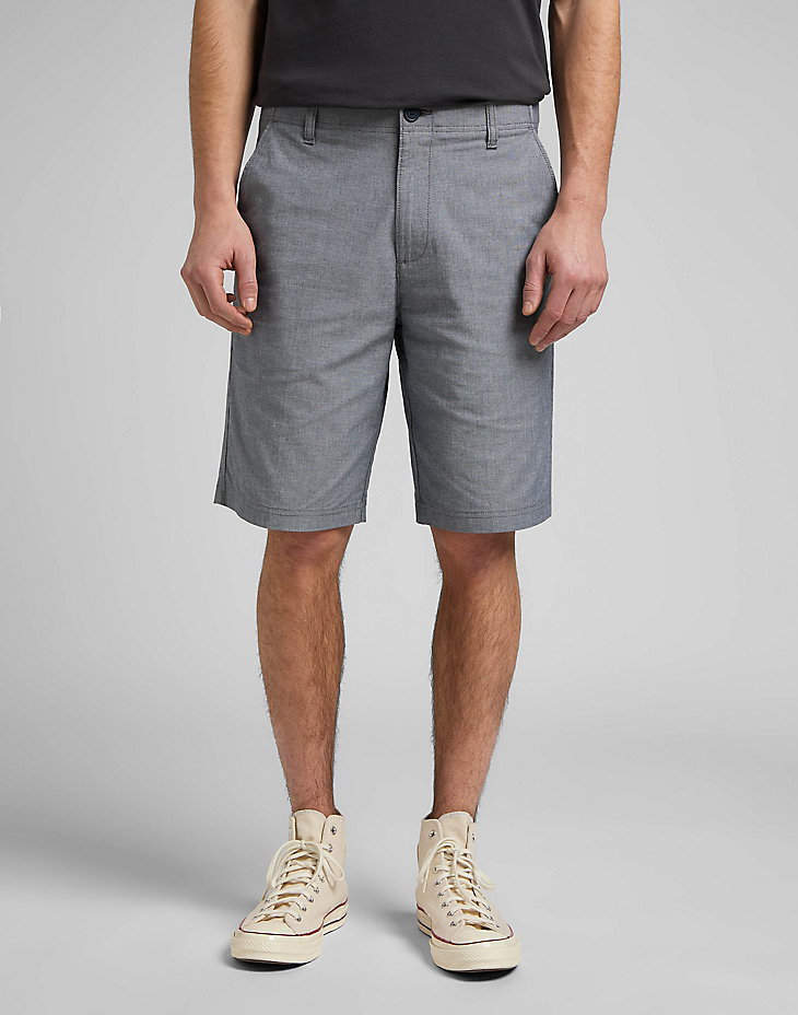 Extreme Comfort Chino Short in Chambray main view