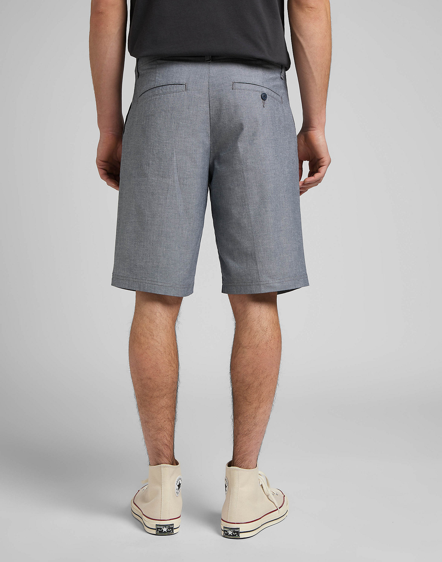 Extreme Comfort Chino Short in Chambray alternative view 1